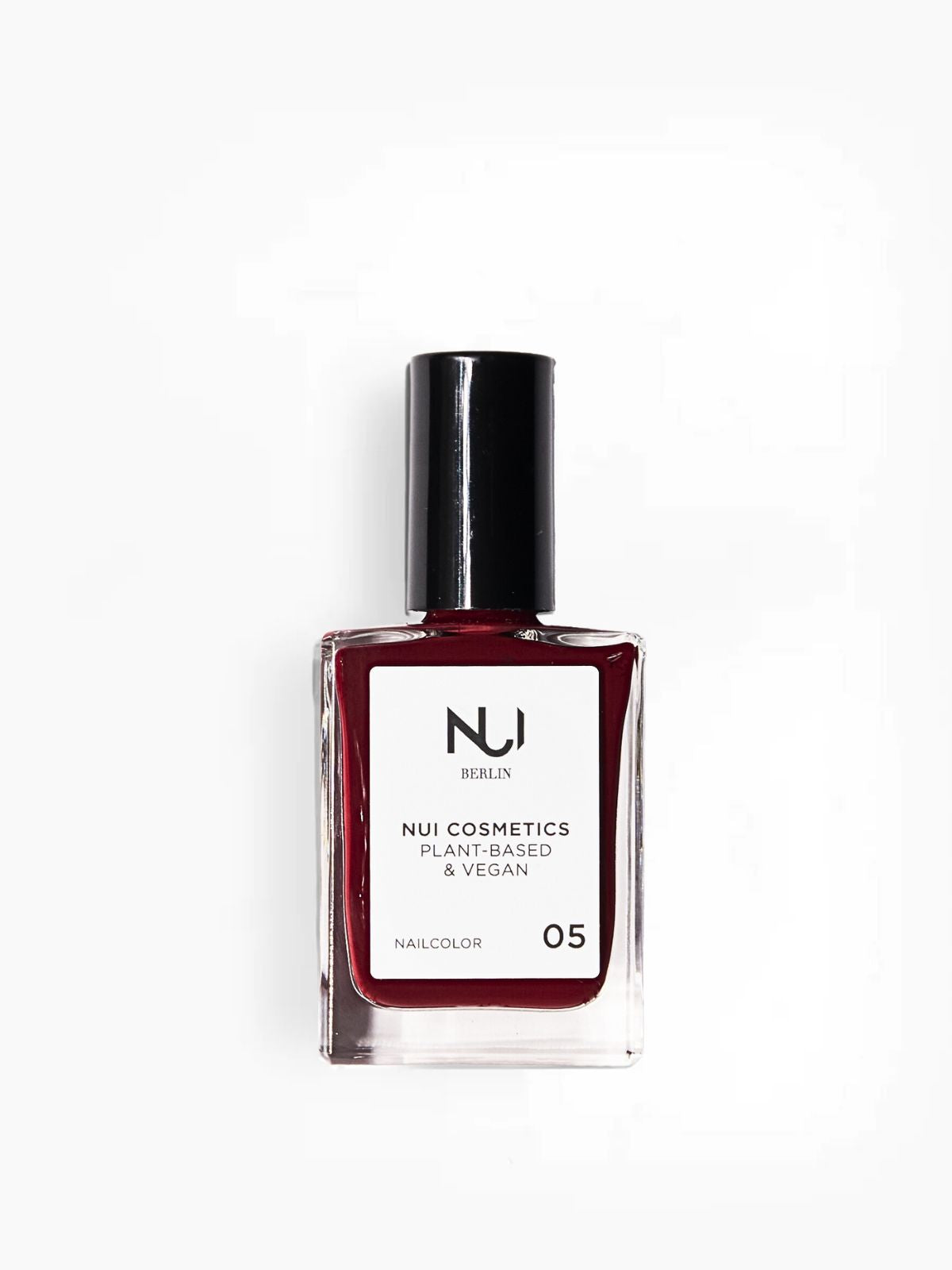 Plant-based & Vegan Nailcolor - 05 DARK RED