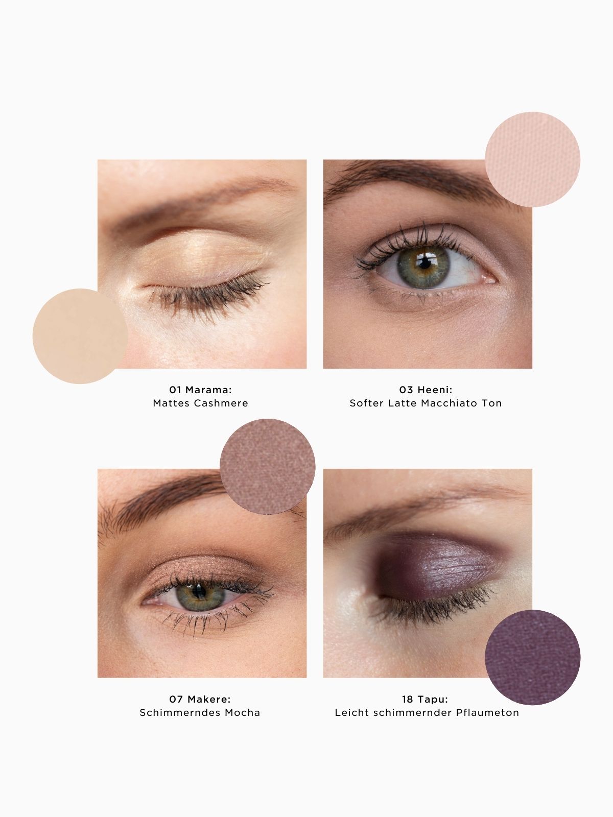 Natural and Vegan Eyeshadow Palette 02