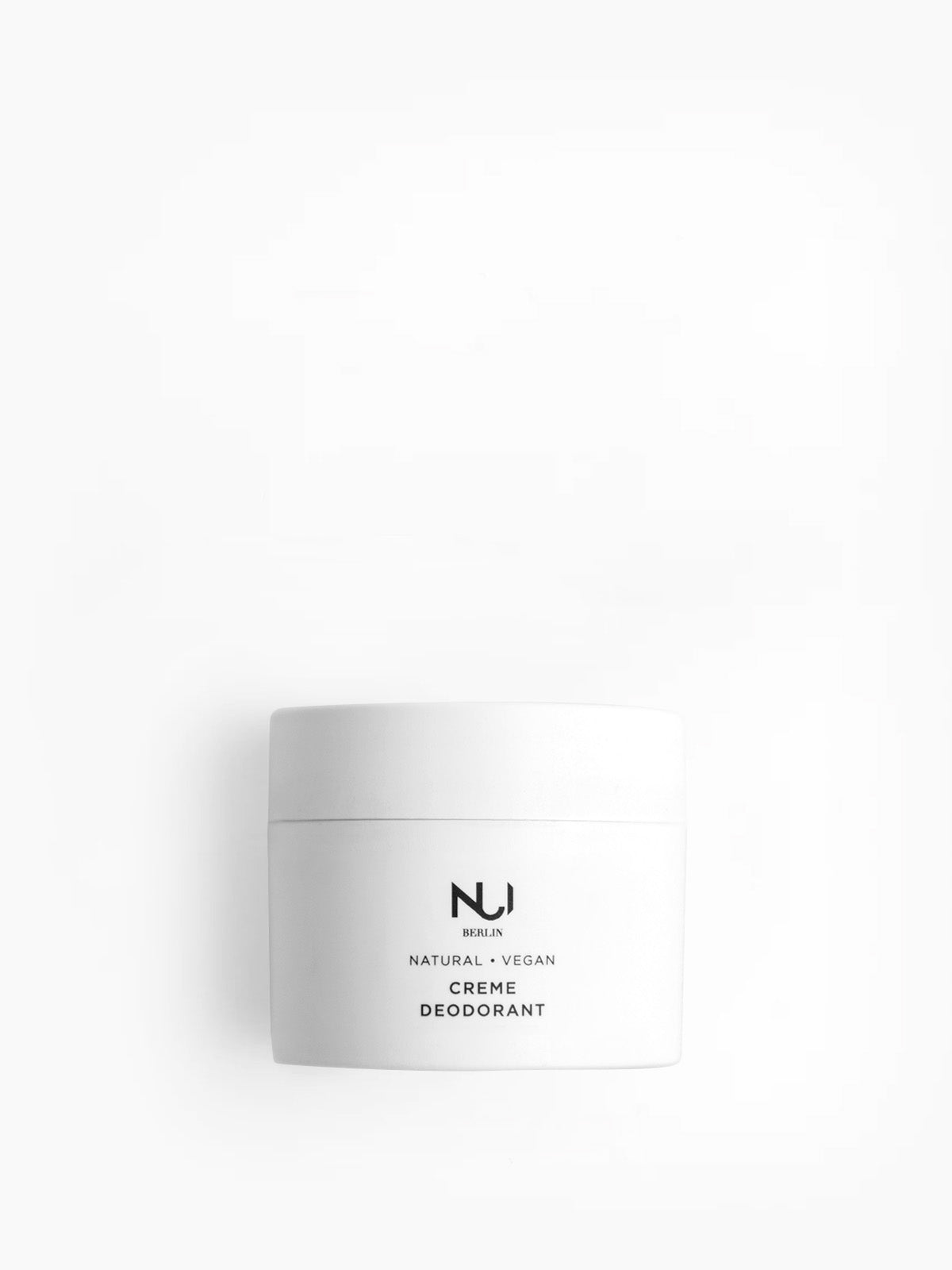 Natural cream deodorant
