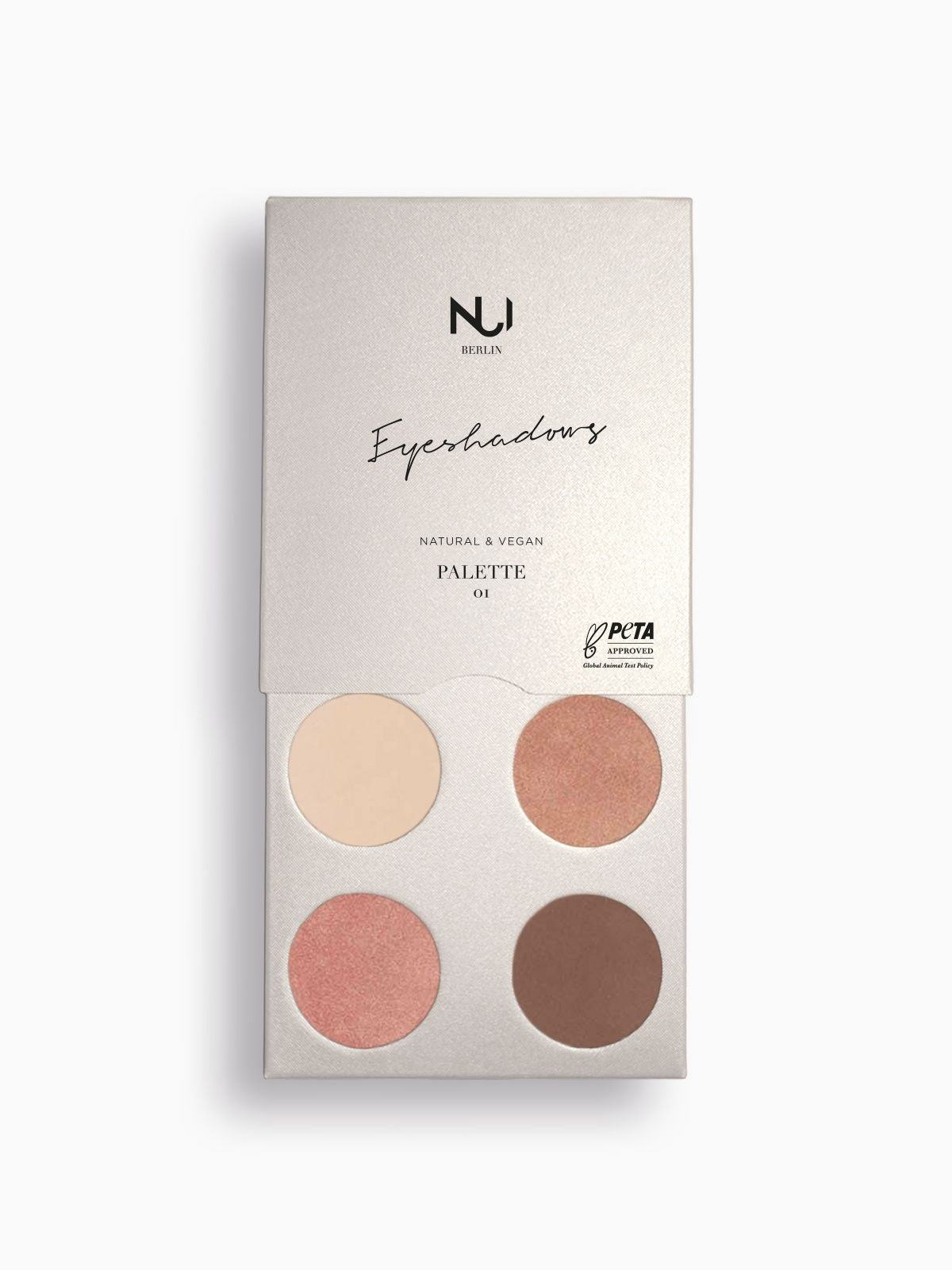 Natural and Vegan Eyeshadow Palette 01