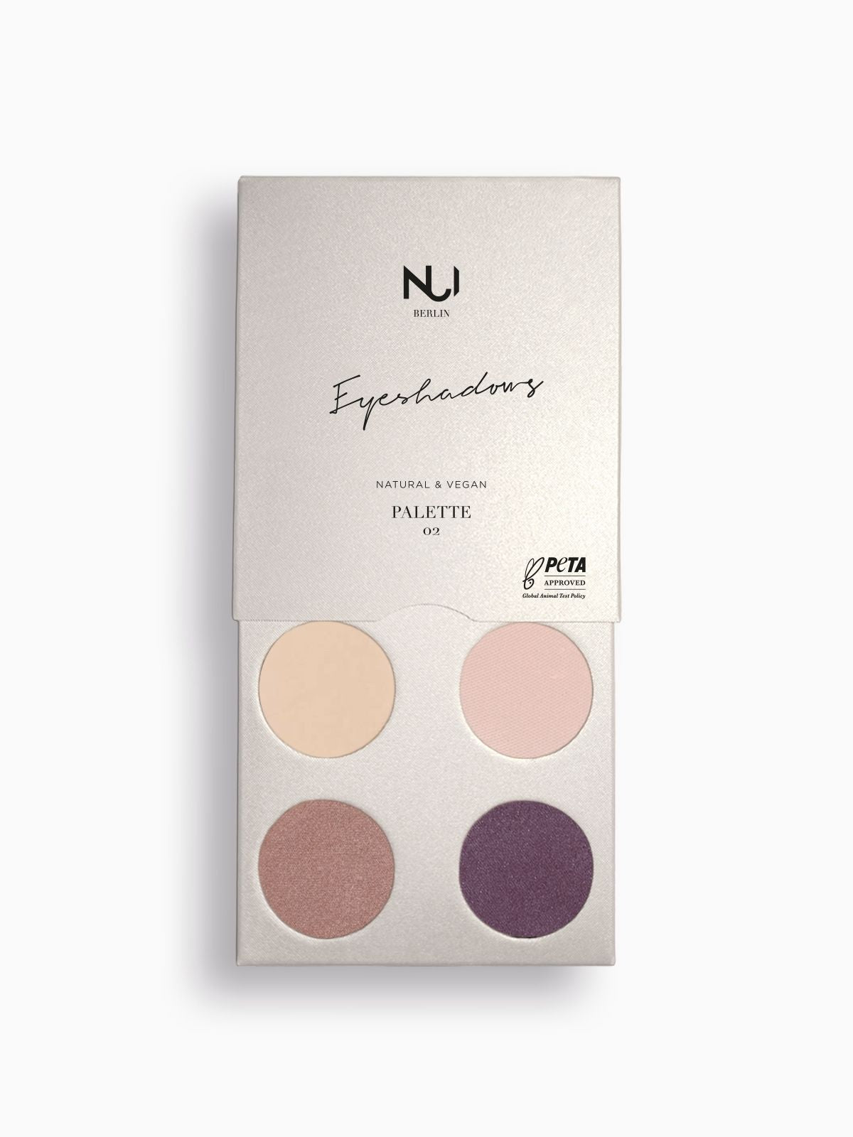 Natural and Vegan Eyeshadow Palette 02