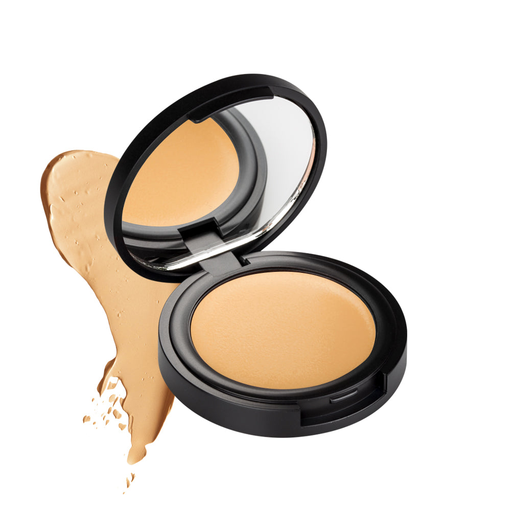 natürlicher veganer farbkorrektur concealer hell mittel